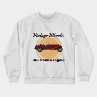 Vintage Wheels: Alfa Romeo Crewneck Sweatshirt